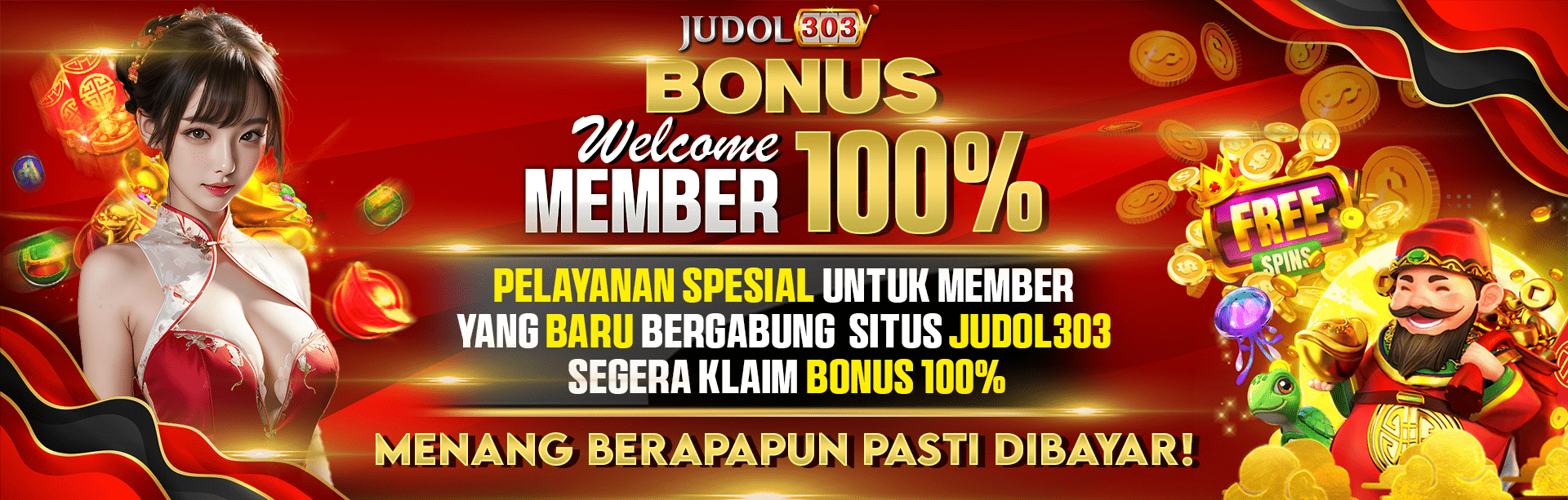 BONUS MEMBER AKTIF JUDOL303