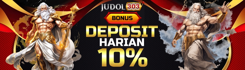 BONUS DEPOSIT HARIAN 10% ( KECUALI POKER & TOGEL )